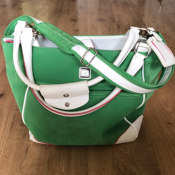 Green & White Diane von Furstenberg Large Tote - Picture 2 of 5